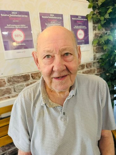Carousel post from Grangewood Care Home.