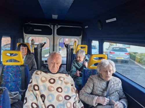 Carousel post from Grangewood Care Home.