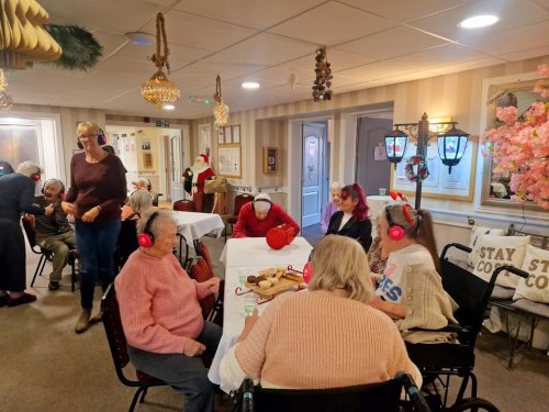 Carousel post from Grangewood Care Home.