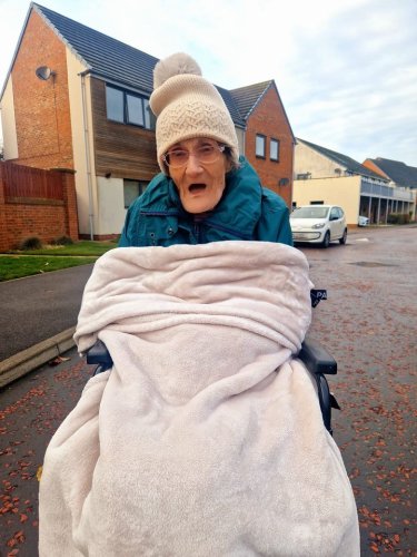 Carousel post from Grangewood Care Home.