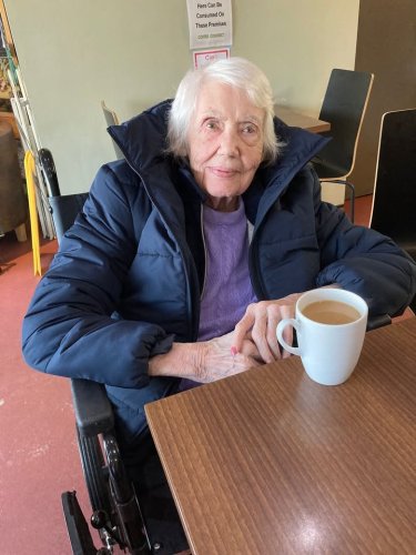 Carousel post from Grangewood Care Home.