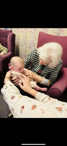 Carousel post from Grangewood Care Home.