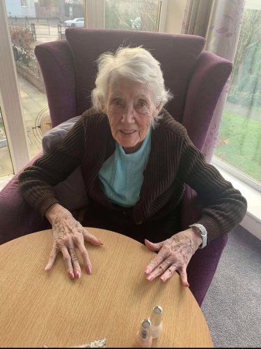 Carousel post from Grangewood Care Home.