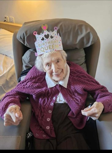 Carousel post from Grangewood Care Home.