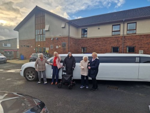 Carousel post from Grangewood Care Home.