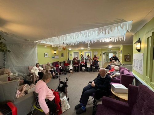 Carousel post from Grangewood Care Home.