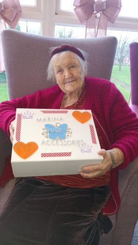Carousel post from Grangewood Care Home.