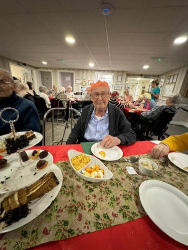 Carousel post from Grangewood Care Home.