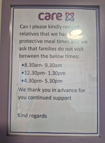 Photo post from Grangewood Care Home.