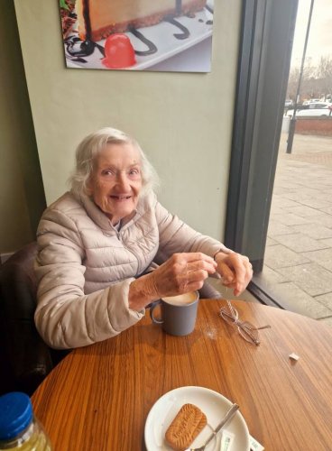 Carousel post from Grangewood Care Home.