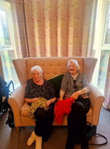 Carousel post from Grangewood Care Home.