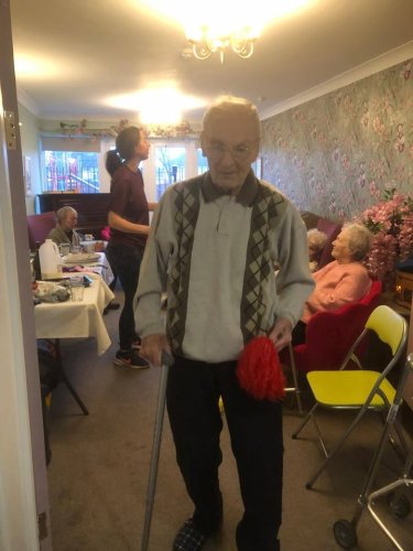 Carousel post from Grangewood Care Home.