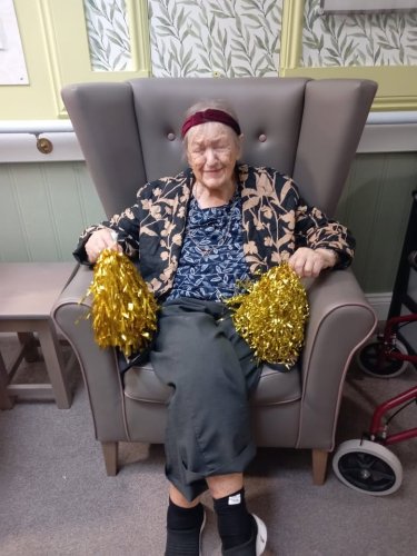 Carousel post from Grangewood Care Home.