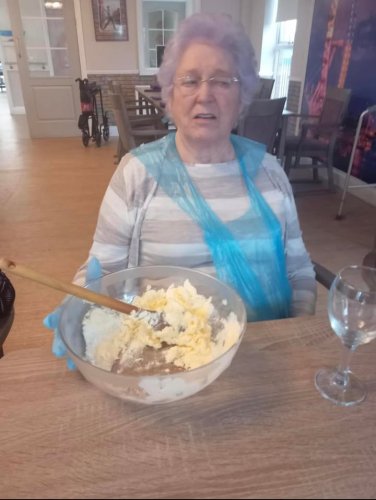Carousel post from Grangewood Care Home.