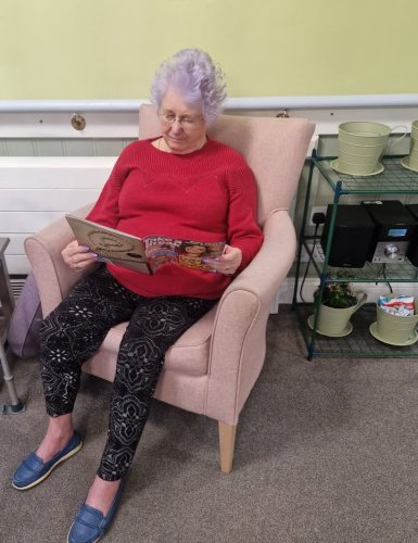 Carousel post from Grangewood Care Home.