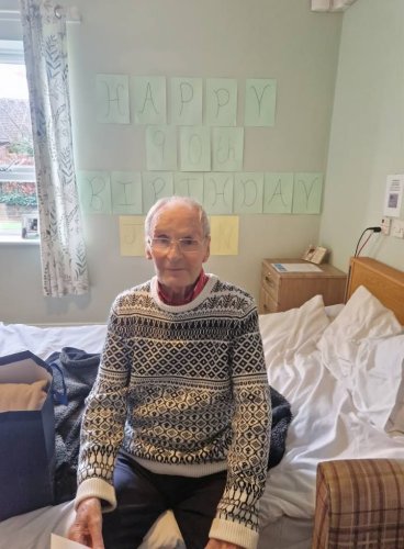 Carousel post from Grangewood Care Home.