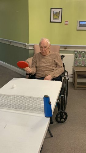 Carousel post from Grangewood Care Home.