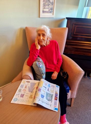 Carousel post from Grangewood Care Home.