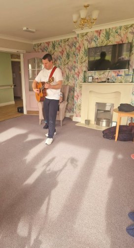 Carousel post from Grangewood Care Home.