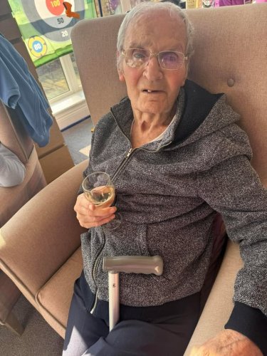 Carousel post from Grangewood Care Home.