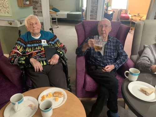 Carousel post from Grangewood Care Home.
