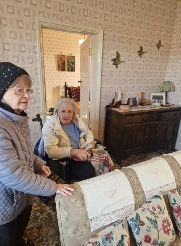 Carousel post from Grangewood Care Home.