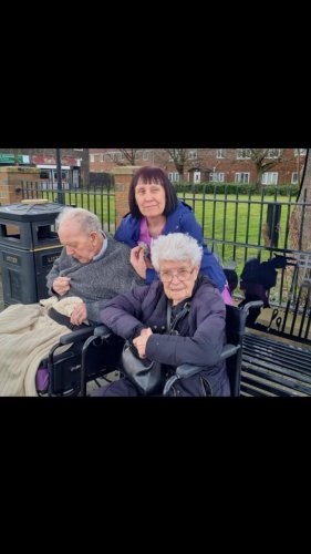 Carousel post from Grangewood Care Home.