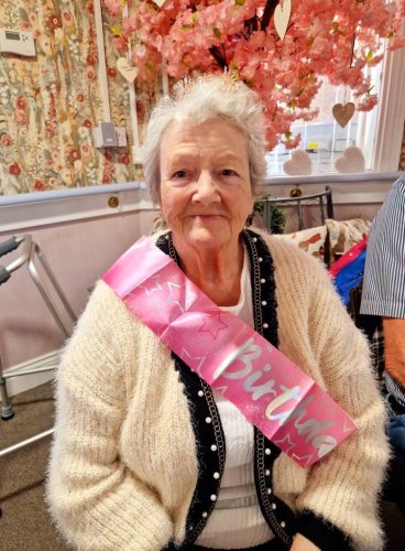 Carousel post from Grangewood Care Home.