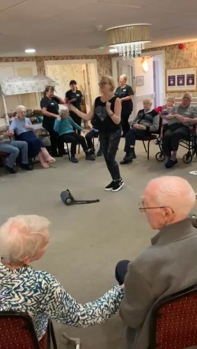 Video post from Grangewood Care Home.