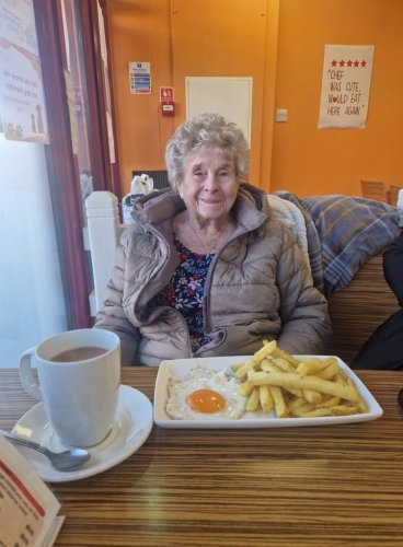 Carousel post from Grangewood Care Home.