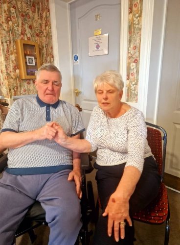 Carousel post from Grangewood Care Home.