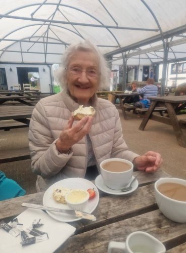 Carousel post from Grangewood Care Home.