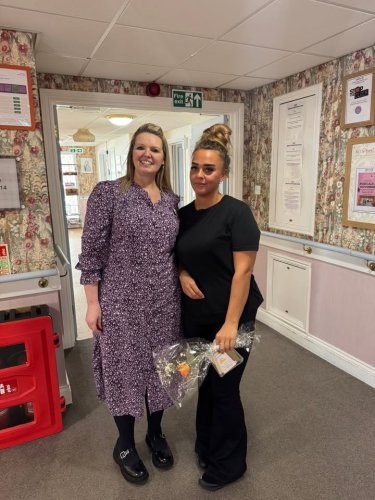 Carousel post from Grangewood Care Home.