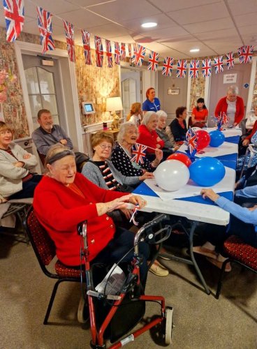 Carousel post from Grangewood Care Home.