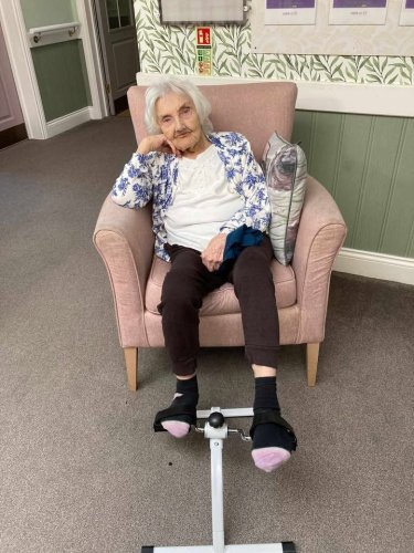 Carousel post from Grangewood Care Home.