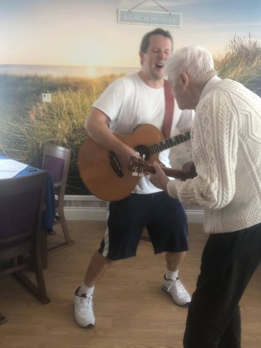 Carousel post from Grangewood Care Home.
