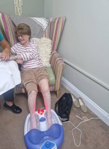 Carousel post from Grangewood Care Home.