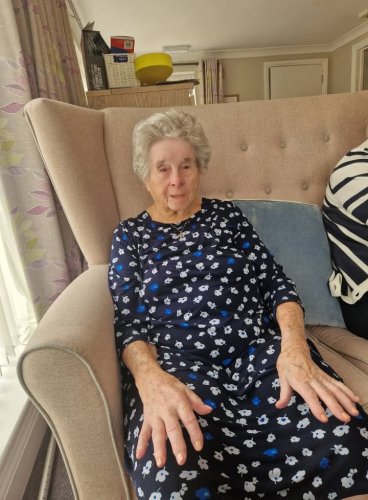 Carousel post from Grangewood Care Home.
