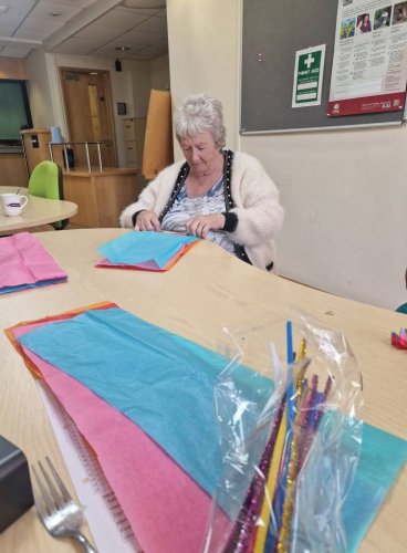 Carousel post from Grangewood Care Home.