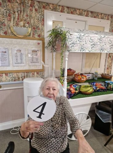Carousel post from Grangewood Care Home.