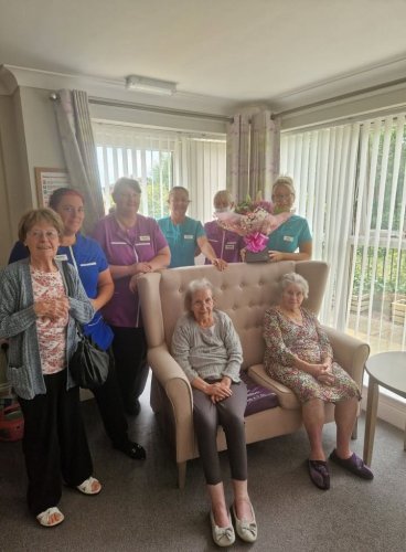 Photo post from Grangewood Care Home.