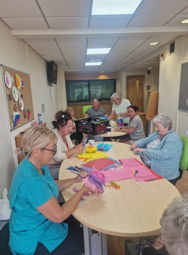 Carousel post from Grangewood Care Home.