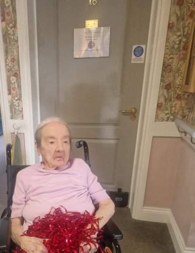 Carousel post from Grangewood Care Home.