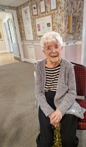 Carousel post from Grangewood Care Home.