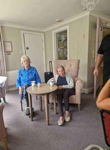Carousel post from Grangewood Care Home.