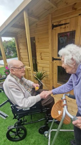 Carousel post from Grangewood Care Home.