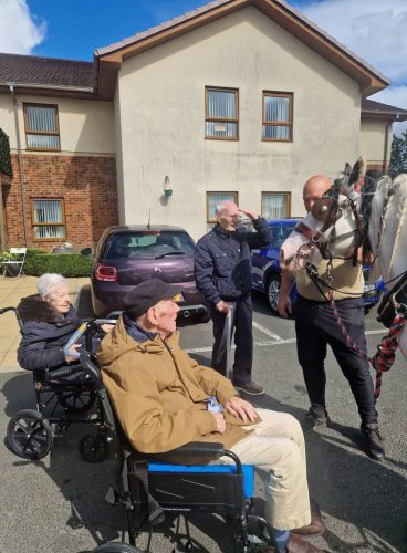 Carousel post from Grangewood Care Home.