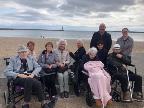 Carousel post from Grangewood Care Home.