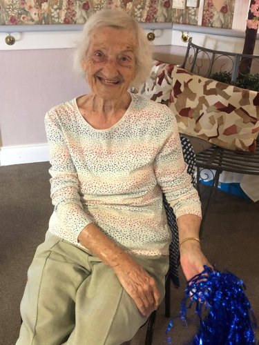 Carousel post from Grangewood Care Home.