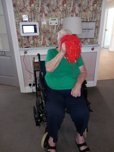 Carousel post from Grangewood Care Home.